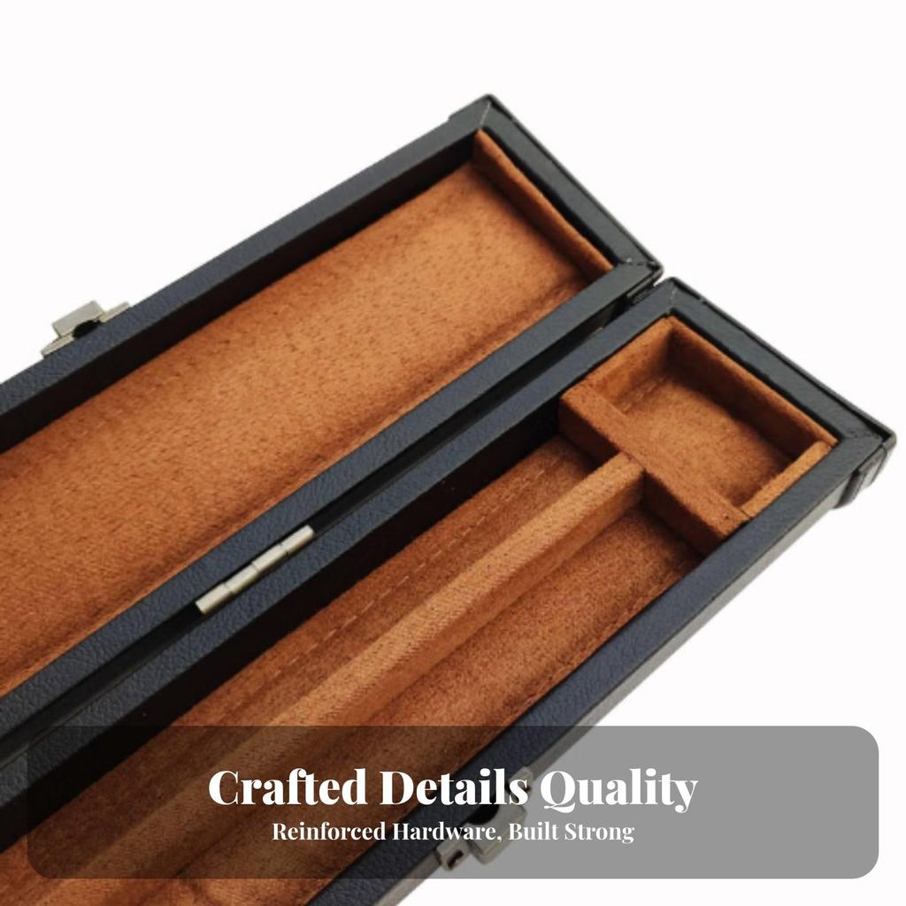 Billiard Cue Case Hard-Shell Pool Heavy-Duty for Tournaments