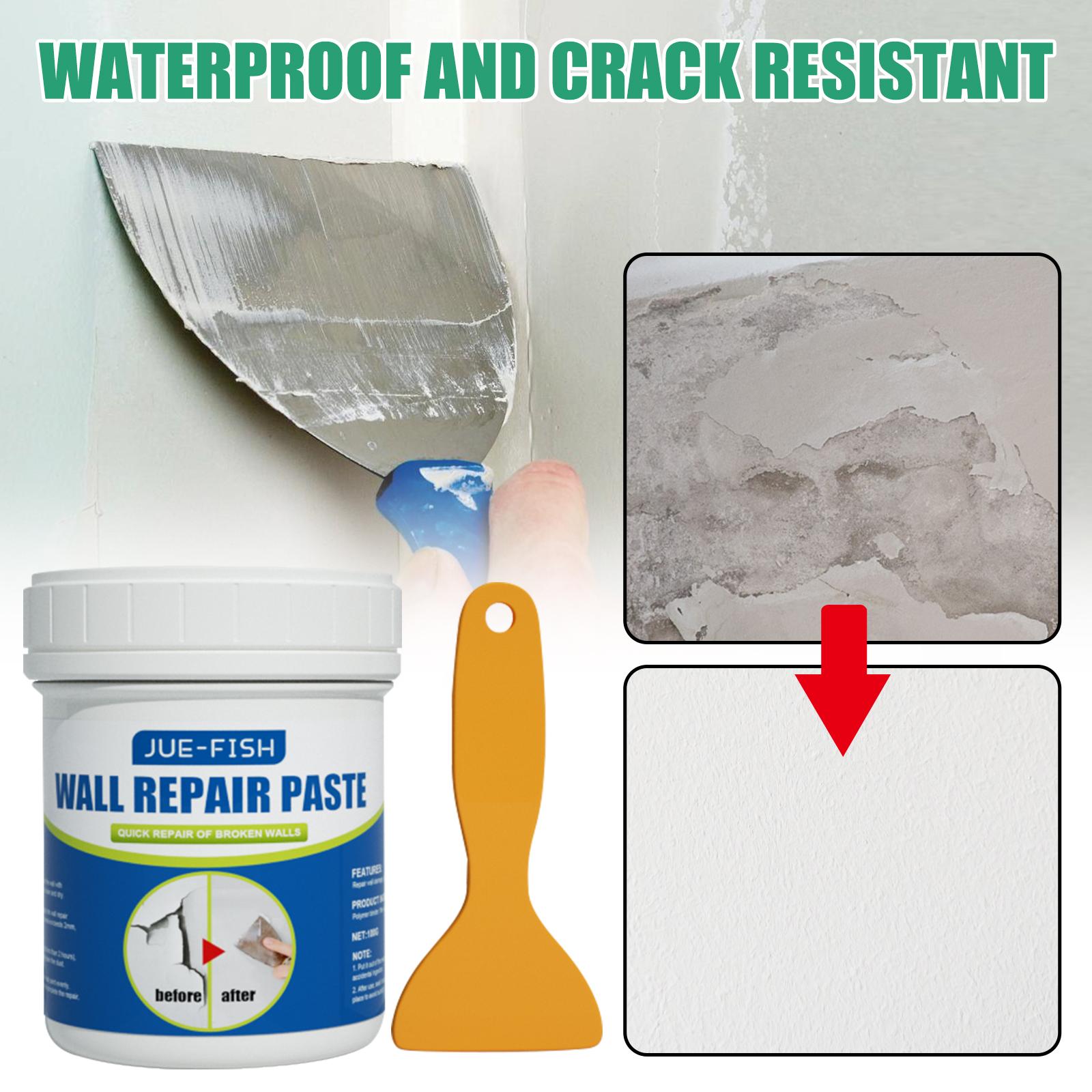 

Wall Mending Agent 100g Wall Repair Cream With Scraper Paint Valid Mouldproof Quick-Drying Patch Restore United States