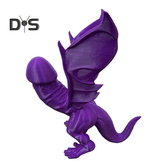 Dick Dinosaur Statue Collectible Penis Dinosaur Figurine Desk Dinosaur Buddy Prank Gag Gift for Bachelor's Party Adults Bedroom Decor