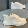 Spring new low-top thick baseplate shoes mesh breathable lace-up hot drill glossy casual ok