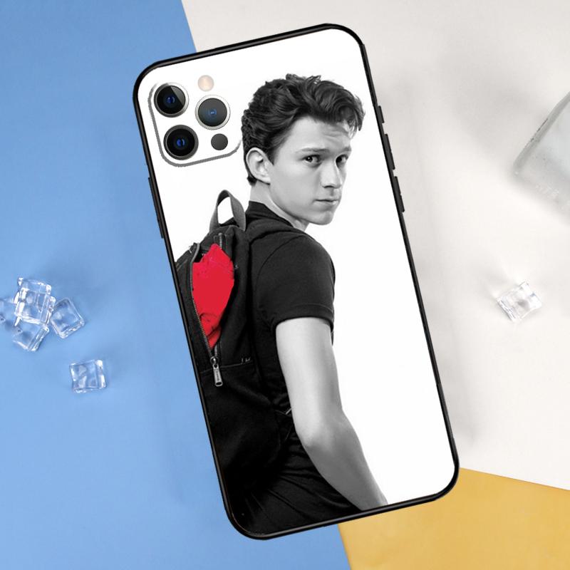 

Tom Holland Phone Case For iPhone 16 Pro 15 Pro 11 13 14 Pro Max 12 Mini XR 16 15 Plus 16e Cover Shell iPhone 12