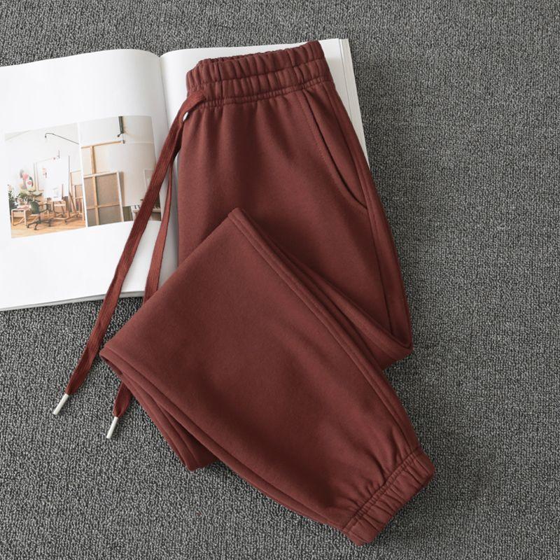 Spring and Autumn High Waist Women's Casual Cotton Sweatpants