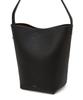 Athe Vanessabruno [Panier] Black Leather Panier Bucket Bag L Aaba6F200Bk