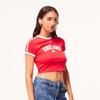 Y2K personalized street trend letter printed crop top T-shirt