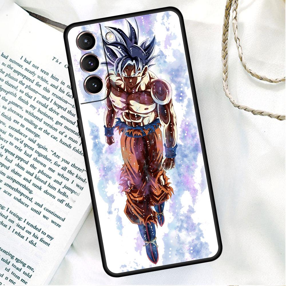 Phone Black Soft Case For Samsung Galaxy S22 S21 S20 Ultra FE S9 S8 S10 Plus Note 20 10 9 Fundas Cover Toriyama Dragons Anime