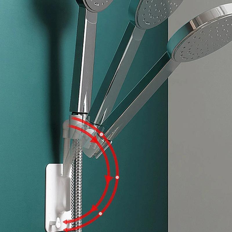 Xiaomi 360 Shower Bracket Punching-free Fixer Hanging Shower Head Children Shower Head Adjustable Bathroom Wall Flower Drying Base