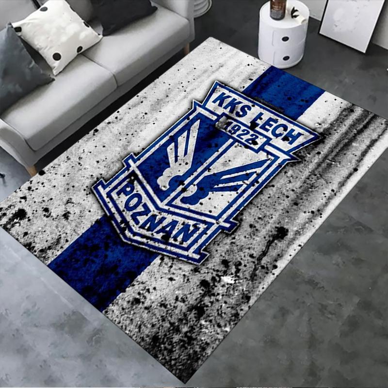 

2025 New Kks Lech Poznan Carpet Rug for Living Room Bedroom Home Sofa Decoration,Kids play Non-slip Floor Mat 60 40x60cm( 15x23in )