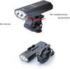 BenRich Bicycle Waterproof USB 3000 High Three Road Bike Headlight Rubber Sheet Emergency Disaster Japanese Instruction Manual Included Light, LED,