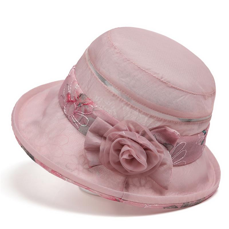 

Евгений Пряжа Бант Рыбацкая Шляпа Женская Летняя Мода Шляпа-Тазик Уличная Солнцезащитная Шляпа one size розовый
