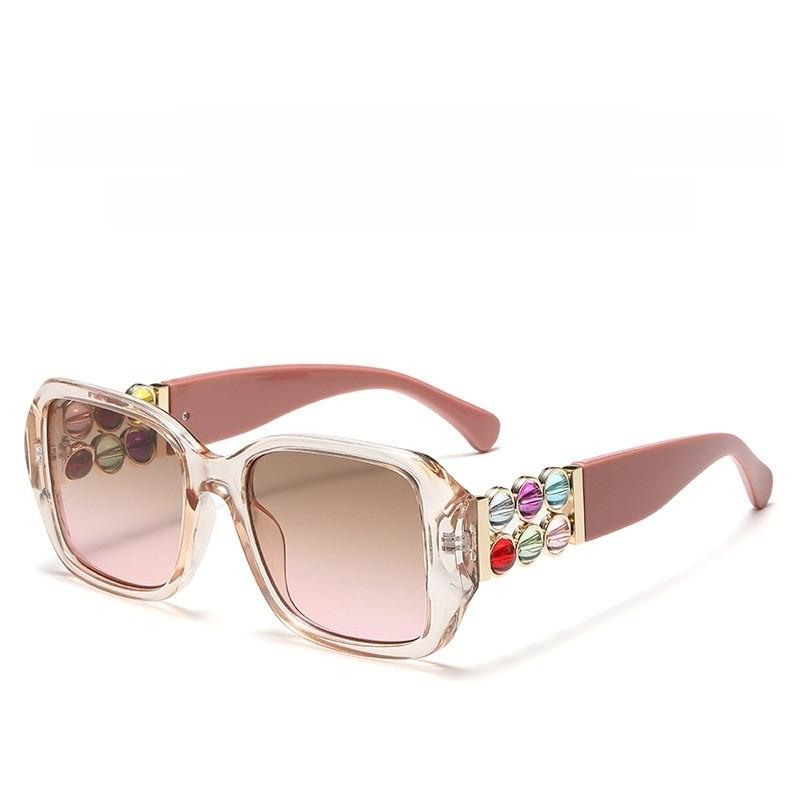 Elegant Tortoise Frame Square Sunglasses With Pc Shaded Lenses Uv400 For Parties And Travel