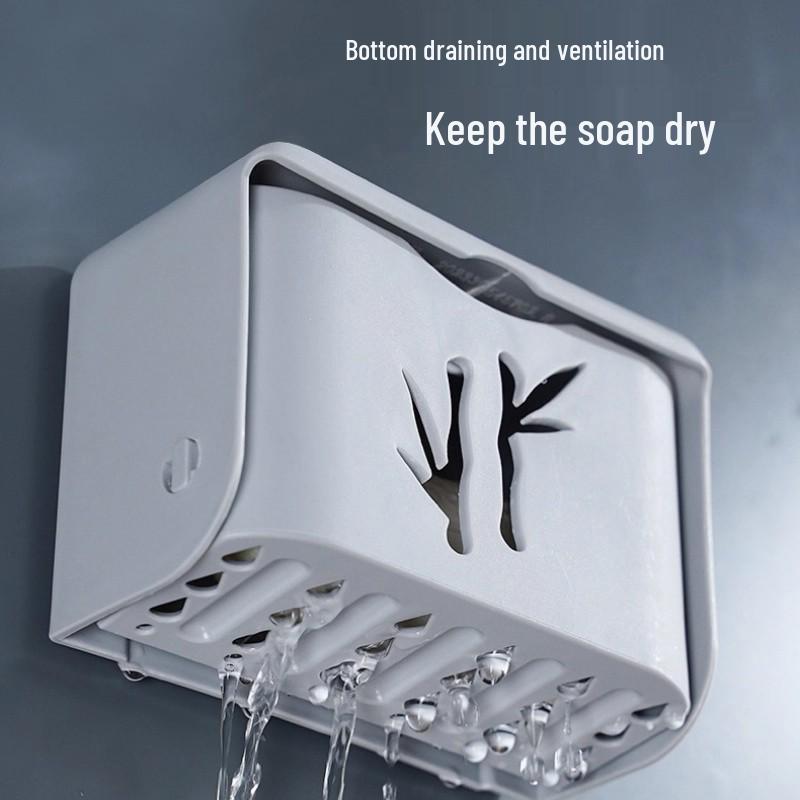 Newcomer Discount: Punch-Free Rotating Soap Dish & Bathroom Shelf