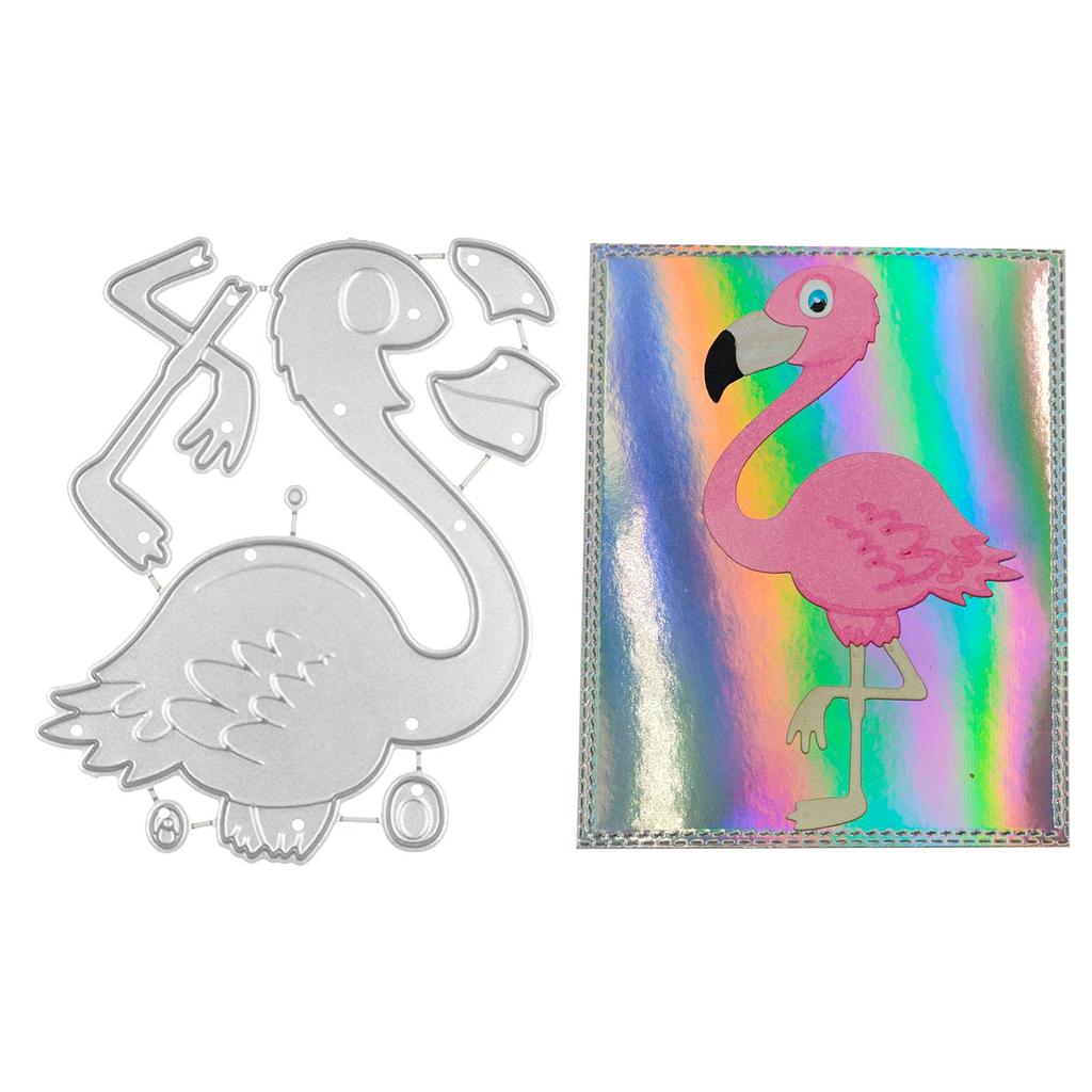 Flamingo Metal Cutting Dies Stencils for DIY Scrapbooking Decorative Embossing Paper Cards Template Decoration Die Cuts