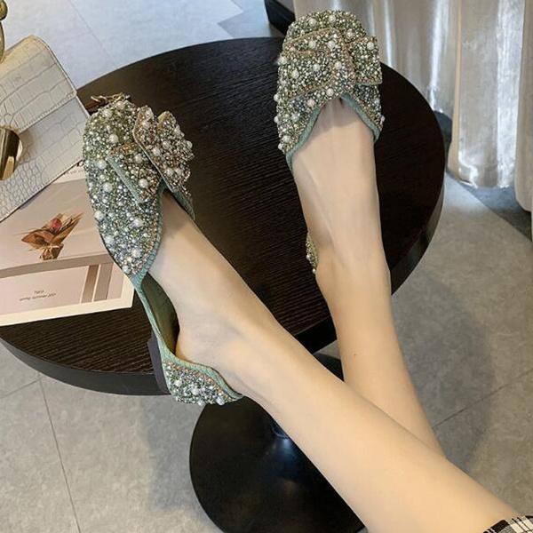 SOLPNOW Women'S Rhinestones Crystal Block Heel Sandals,Adjustabl 並行輸入品 Women Trendy 90s Oval Bling Rhinestone Hippie Sunglasses SEQUIN