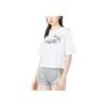 New PUMA T Shirts Women's White 677133-02