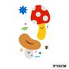 Cartoon Kids Dinosaur Mermaid Fruit Flower Animal Robot Finger Arm Tattoo Sticker
