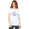 Disney Womens/Ladies Frozen 2 Olaf Leaf Jump Cotton Boyfriend T-Shirt