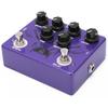Guitar Effects Pedal Reverb Digital Delay True Bypass Purple 2 in 1 Single Instrument Accessory for Stage Performance CP-80