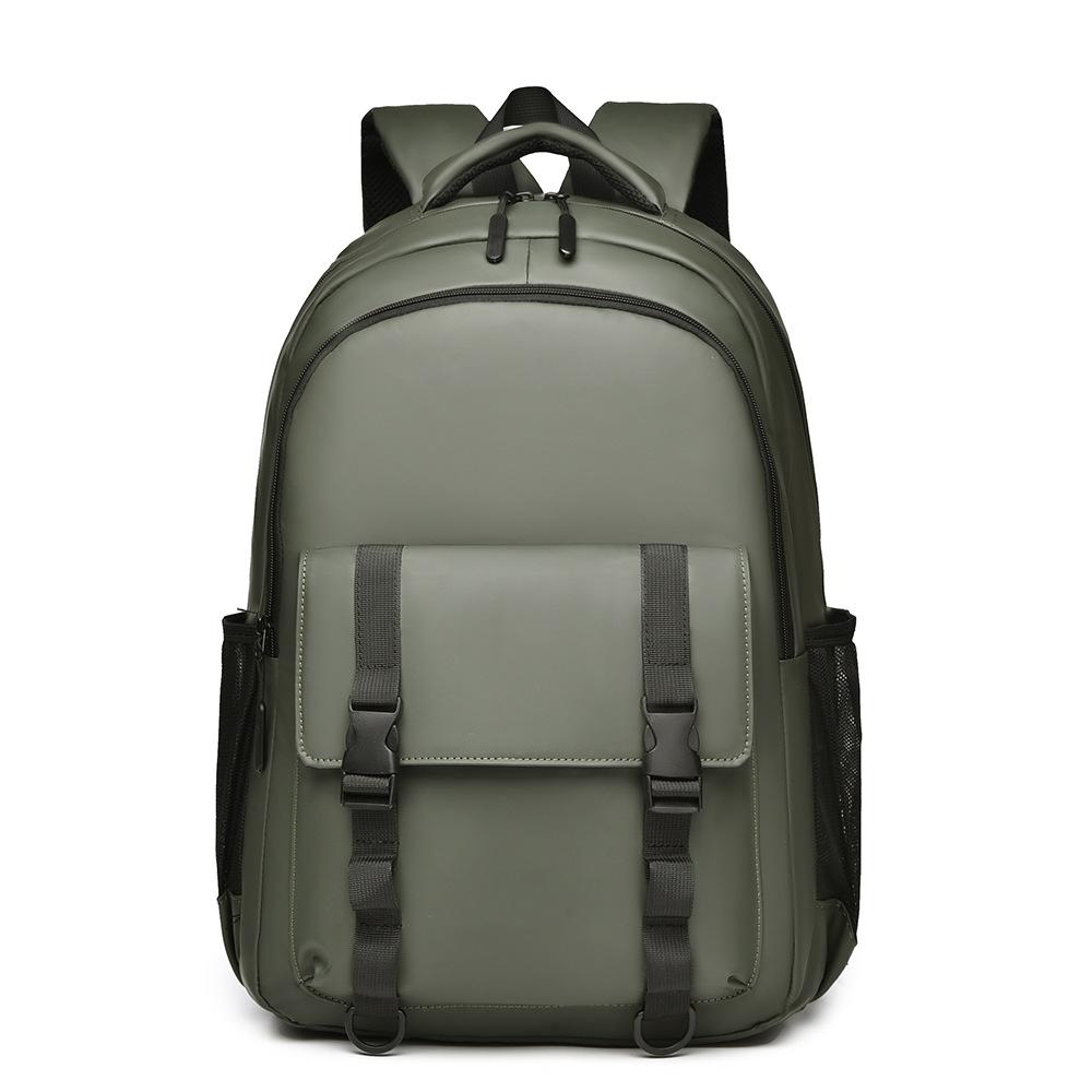 

Многофункциональный рюкзак школьный рюкзак мужской японский простой большой вместимости студенческий рюкзак мужской и женский зелёный