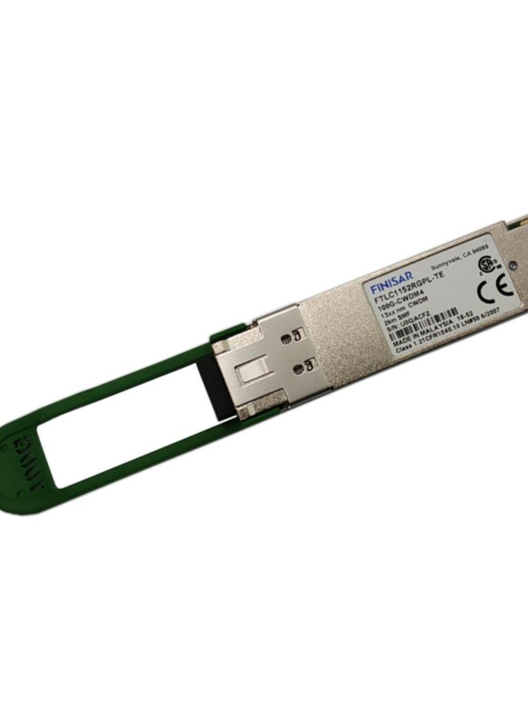 QSFP28-100G CWDM4 Optical Transceiver Module, 500m Range (FINSARFTLC1152RGPL6-TE)