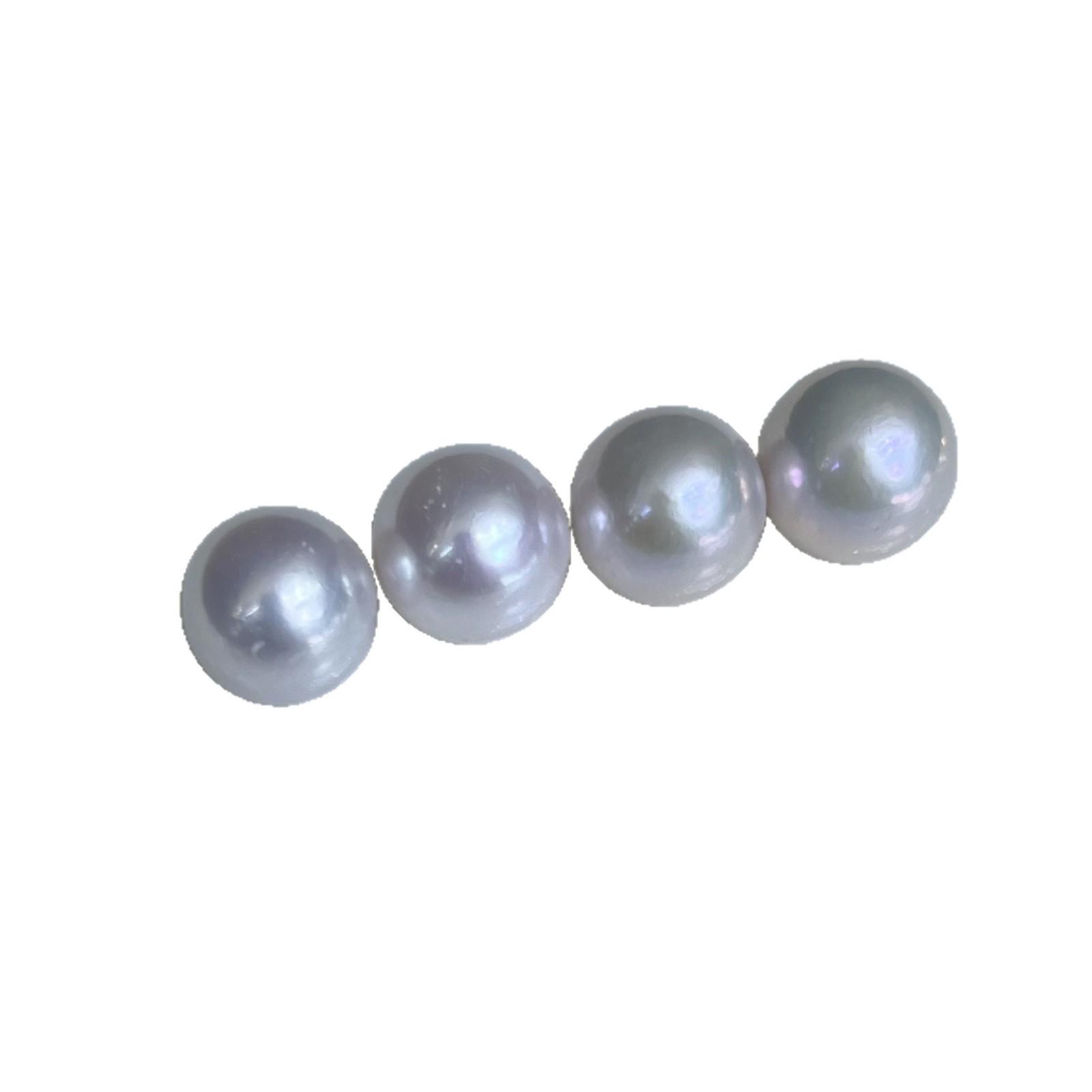 

Zhuji Large Freshwater Pearls: 15-16mm Round Beads with Minor Imperfections 15-16mm белый