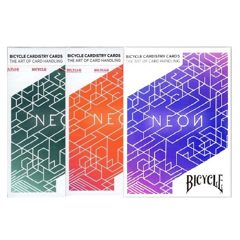 

Велосипед Неоновые Игральные Карты Колода Покер Размер Карточные Игры Волшебные Трюки Реквизит