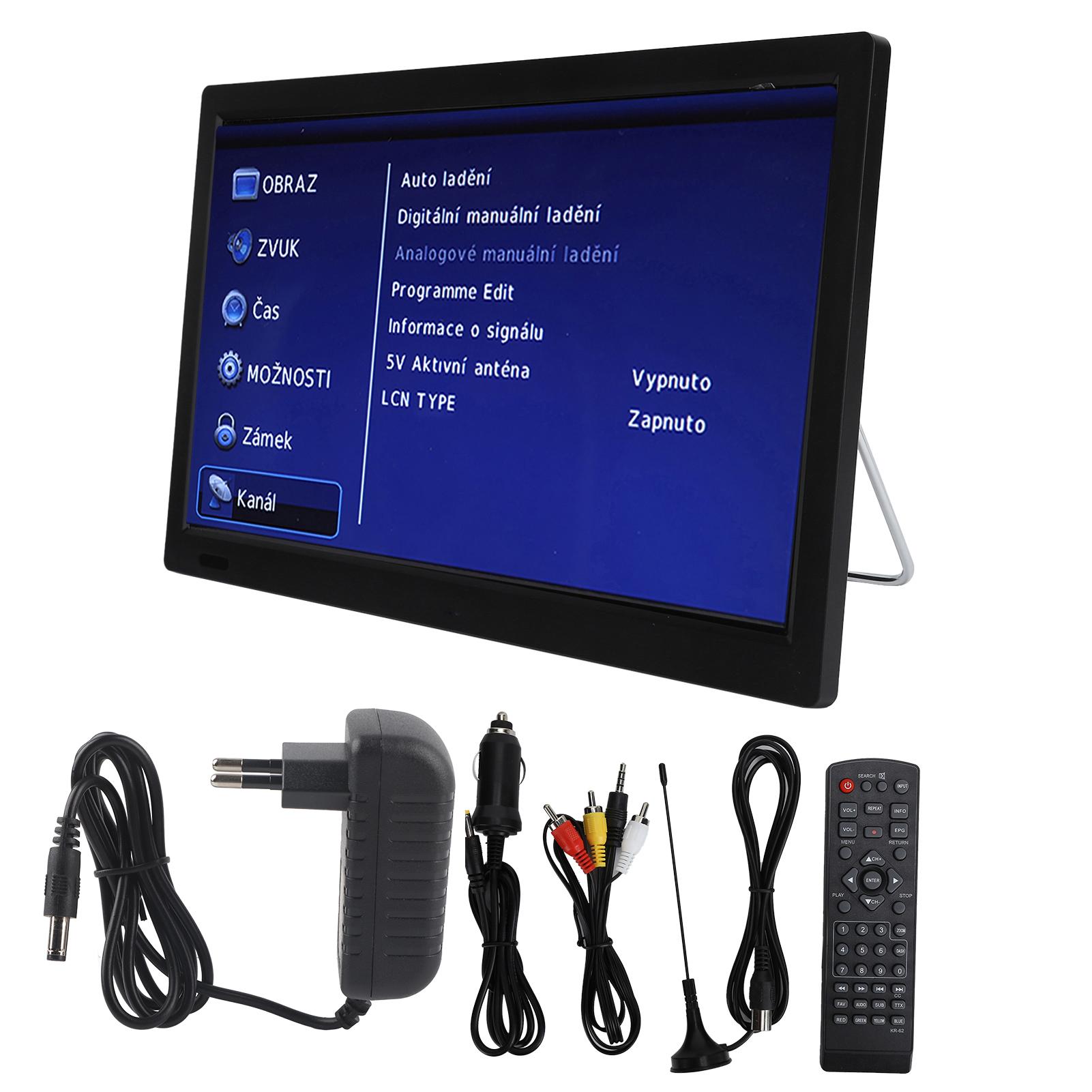 

LEADSTAR 13-дюймовый ATSC цифровой телевизор высокой чувствительности цифровой телевизор для автомобиля кемпинга на открытом воздухе EU Plug