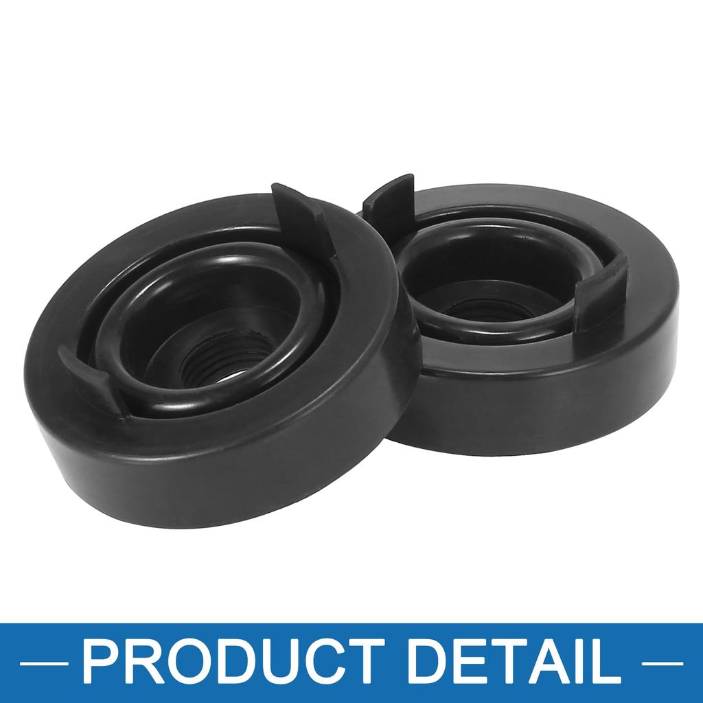 A ABSOPRO Car Rubber Housing Seal Cap 70mm Inner Diameter Headlight Dustproof Cover Waterproof Cover (Set of 2)