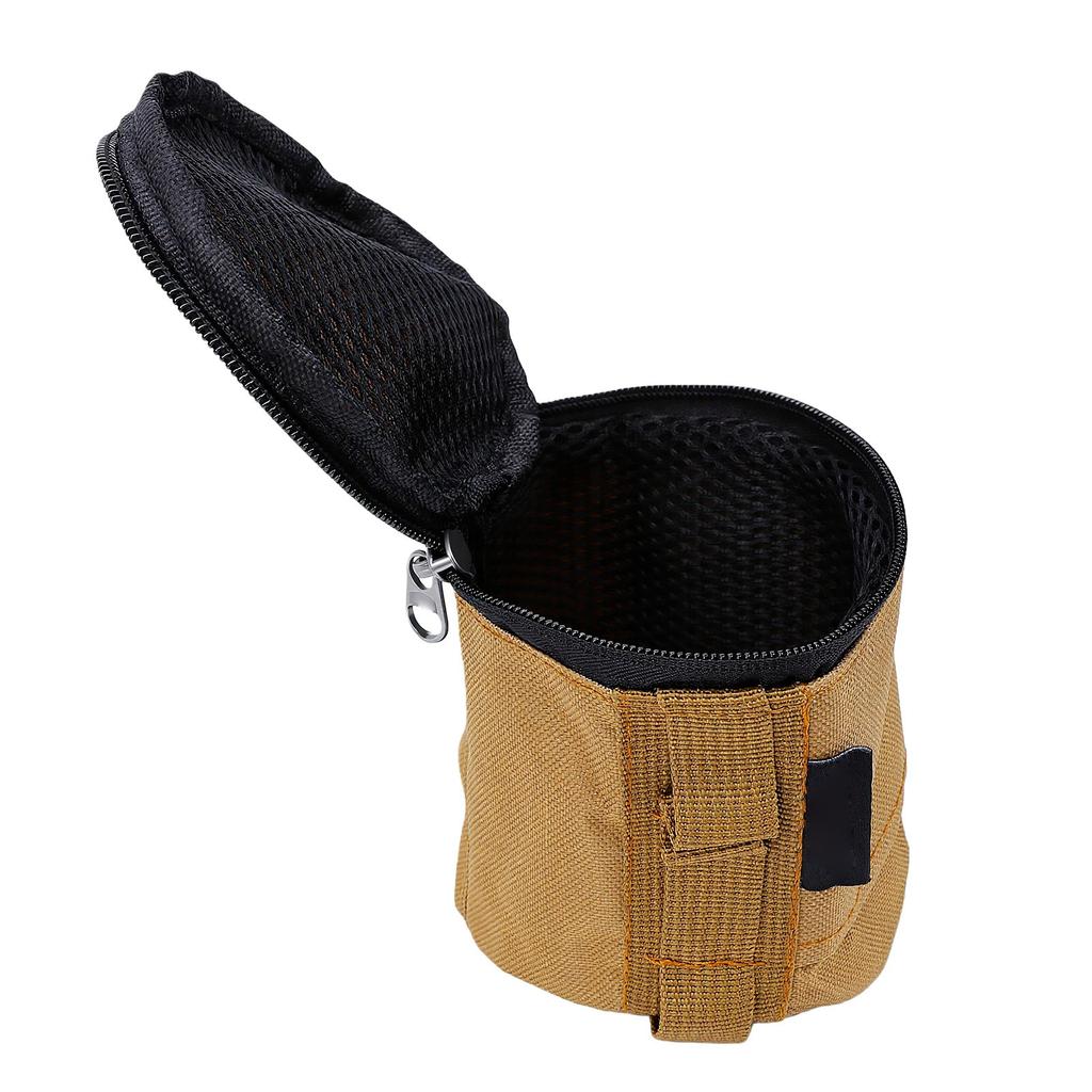 Gas Canister Cover for 16oz Canisters Polyester Portable Small Gas   Protective Case for Outdoor Camping Hiking