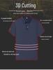 Men's Summer Ice Silk Short Sleeve Lapel T-Shirt - Versatile, Trendy, Cool, and Casual.