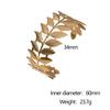 Hypoallergenic Non-tarnish Hot-selling Stainless Steel Leaf Bracelet Fashionable and Versatile Exquisite 18k Gold Bracelet Hand