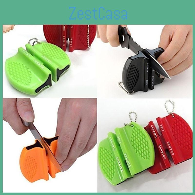 Mini Knife Sharpener Pocket Camping Tapered Knife Sharpening Stone Kitchen Tool For Precise Edge Maintenance