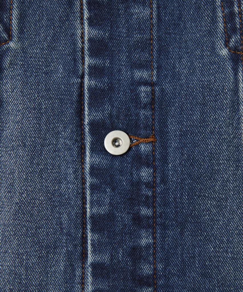 Musinsa Standard Extra Oversized Denim Trucker Jacket [Medium Indigo]