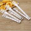 Stainless Steel Food Clip, Flat Head, Diamond Clip, Barbecue Clip, Fried Steak Clip, Multi-functional Buffet, Barbecue Clip
