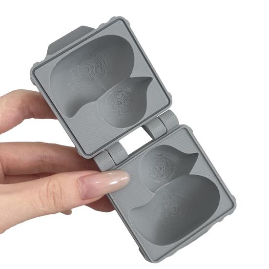 Kaczka Formierka do Śnieżek Przenośna Kształt Kaczki Szybkie Narzędzie do Robienia Śnieżek Gra na Śnieżki Zimowa na Zewnątrz Forma do Śnieżek dla Dzieci