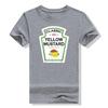 Aesthetic Clothe Yellow Mustard DIY Ketchup Apparel CondiUnisexts Couples Group Halloween Costume TShirt harajuku graphic t shirts