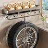 Rustproof Wall Shelf Wear-resistant Organizer Rack Durable Shower Storage Rack  Apartment