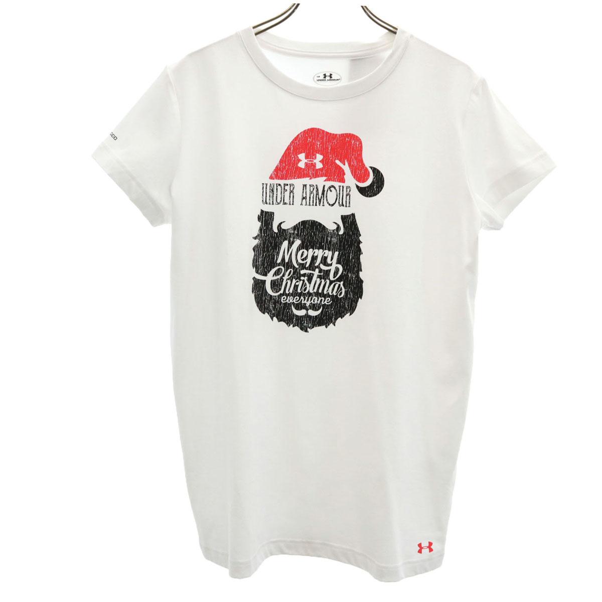 

UNDER ARMOUR unused Short sleeve T-shirt L white Women Used