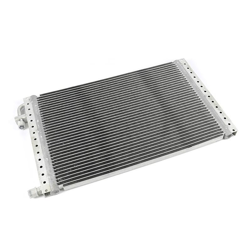 High-Efficiency Universal Parallel Flow Aluminum Condenser Radiator (14''x23''x20mm) - Fits Car, Van, Truck, Excavator Auto A/C