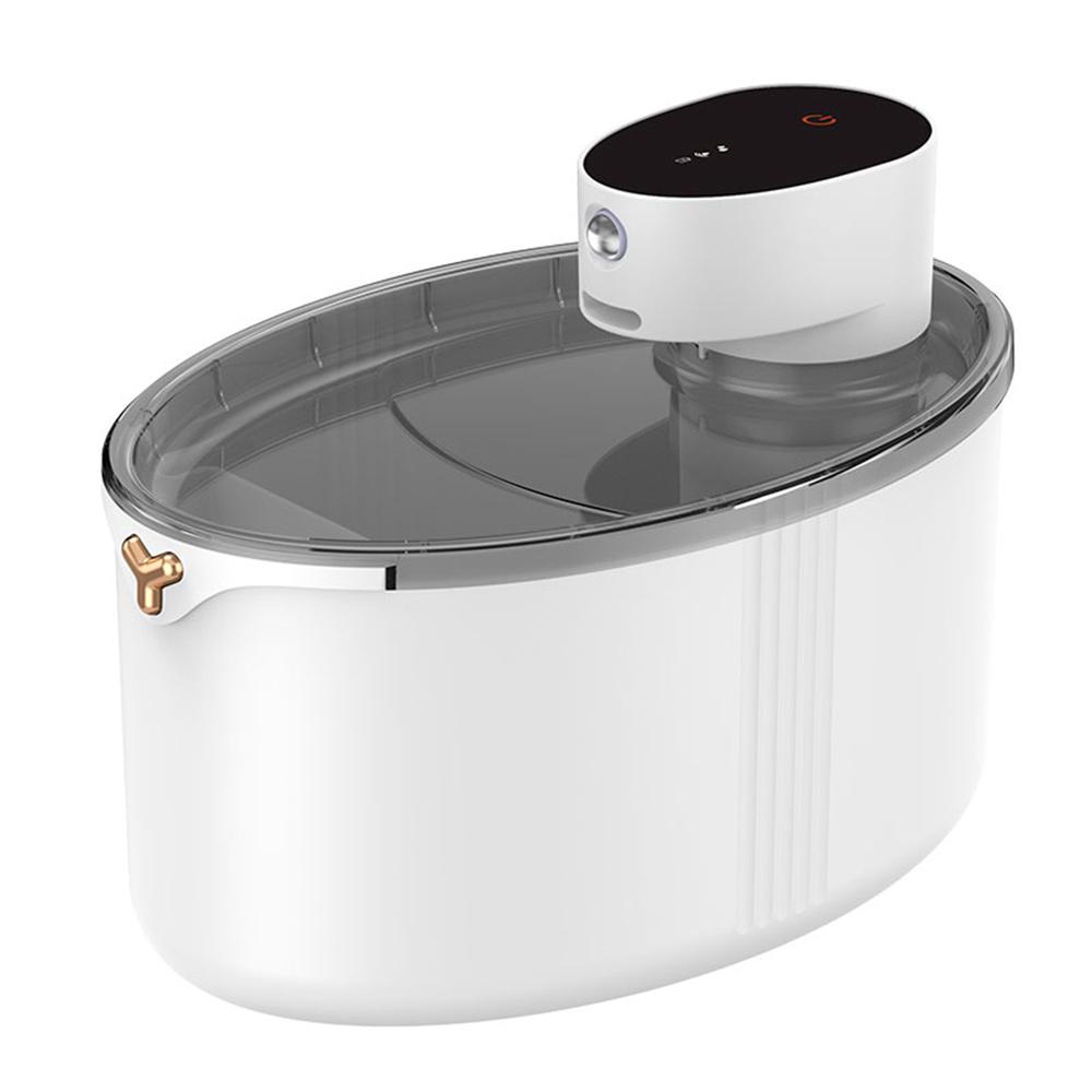 2.5L Wireless Cat Water Fountain Battery Operated Automatic Pet Water Fountain With Motion Sensor Dog Cat Water Dispenser Bowl