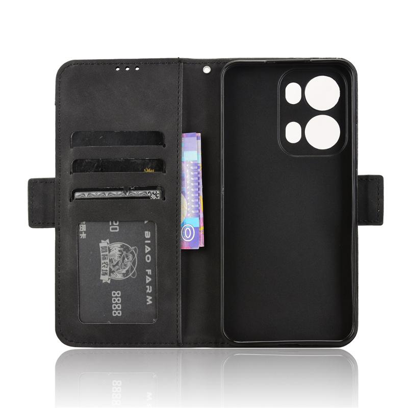 For OPPO Reno 13 Pro 5G Flip Leather Case Skin Luxury Wallet Multi-card Slot Book Cover For OPPO Reno 13 Pro 5G Phone Bags