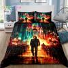 Thriller Film John Wick Bedding Set Single Twin Full Queen King Size Bed Set Adult Kid Bedroom Bedding Gift