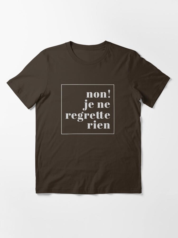 Édith Piaf Non, je ne regrette rien Essential T-Shirt