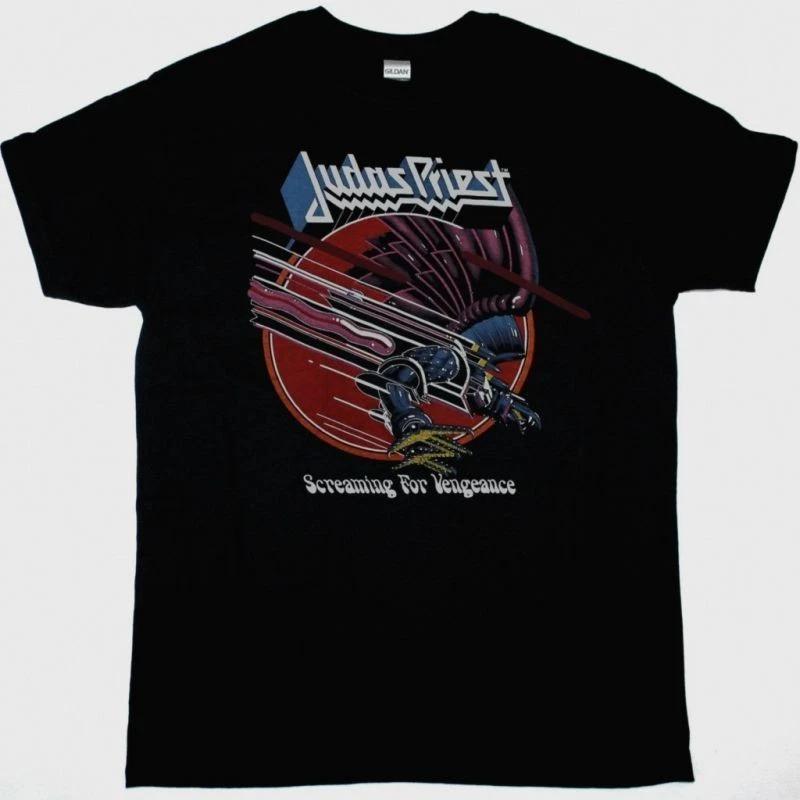 JUDAS PRIEST SCREAMING FOR VENGEANCE WORLD TOUR One Sides Shirt B1025 L