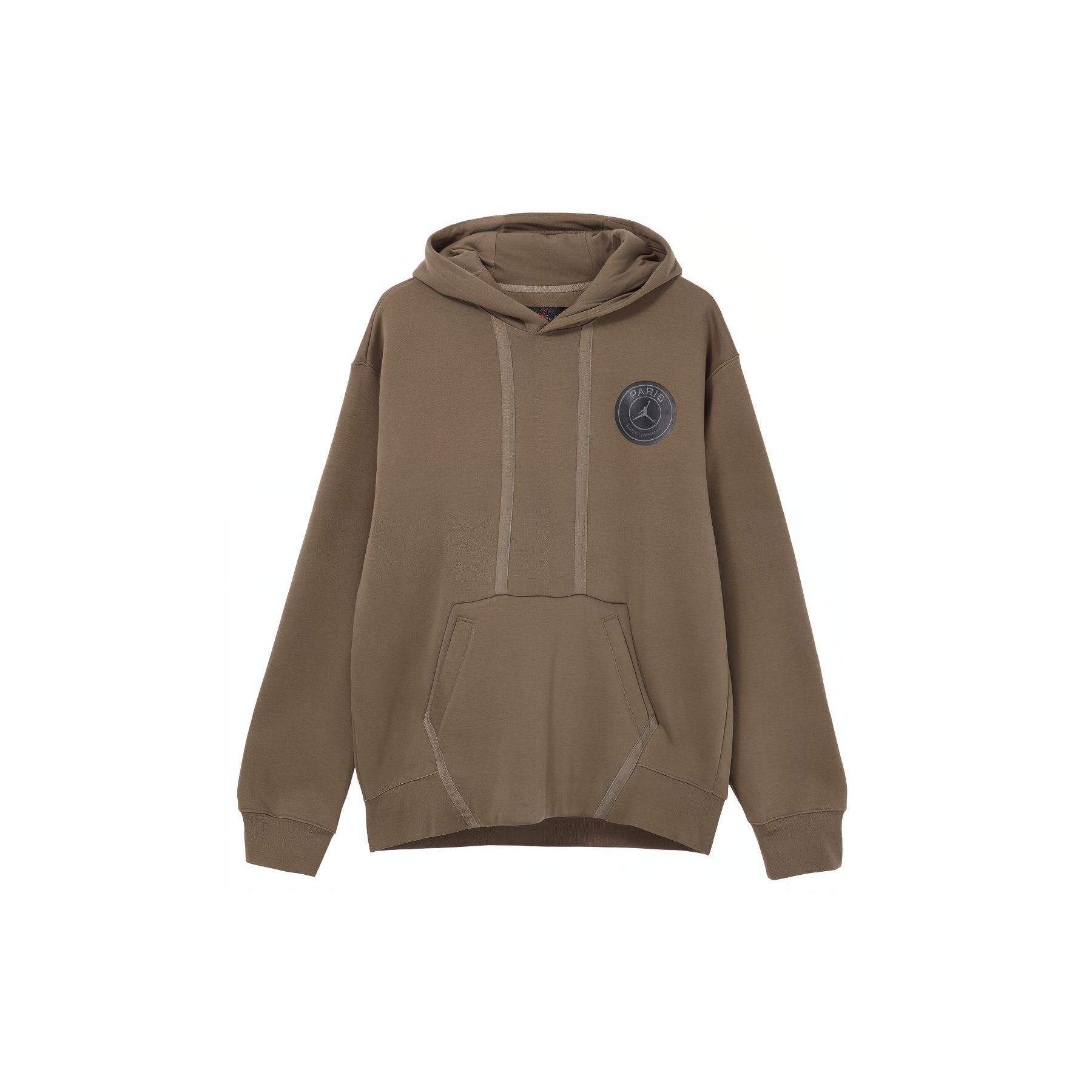 

Jordan Men s Paris Saint-Germain Logo Fleece Hoodie Brown DZ2924-274 XXXL