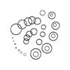 419Pcs Washer Gasket Assortment Metric O Rings Kit for Air & Gas Sealing Repair