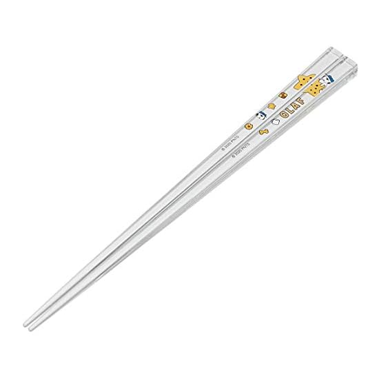 Skater Dishwasher Safe Acrylic Chopsticks 21cm Peanuts Olaf Snoopy AAC45