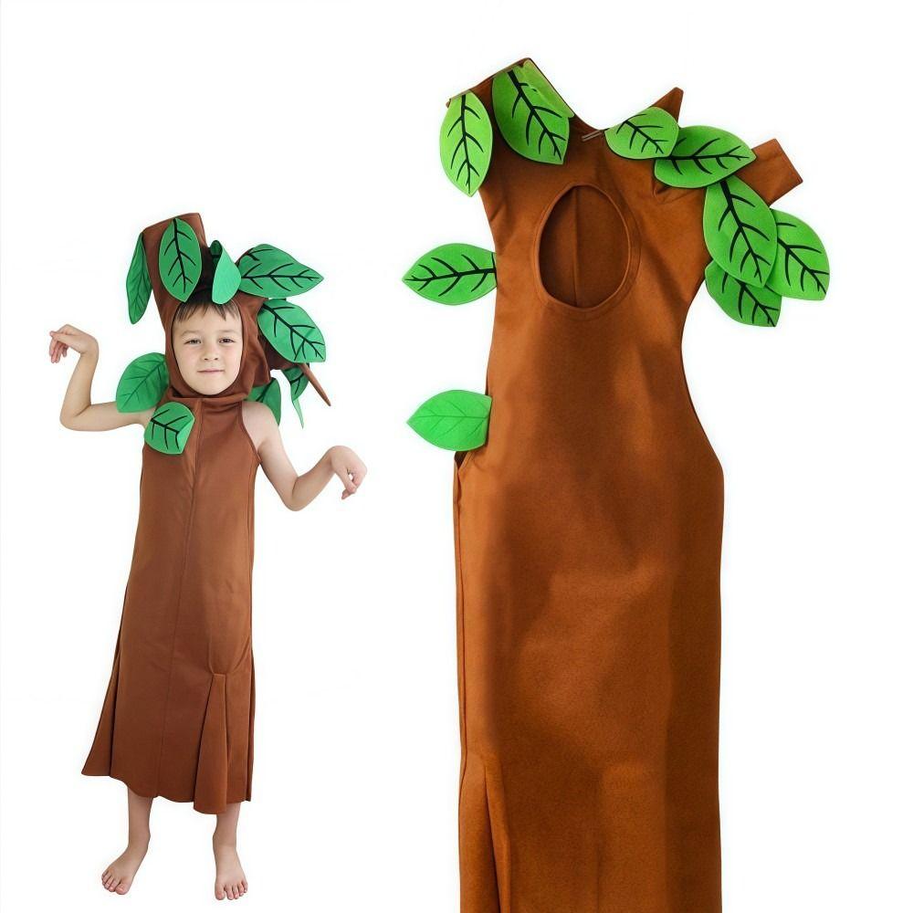 Kids' Style Tree Costume Realistic Children Costume Stage Performance Clothing  Birthday Decorative