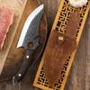 Handmade Steel Kitchen Chinese Knives Chef Knife Meat Cleaver Slaughter Knife Vegetable Cutter