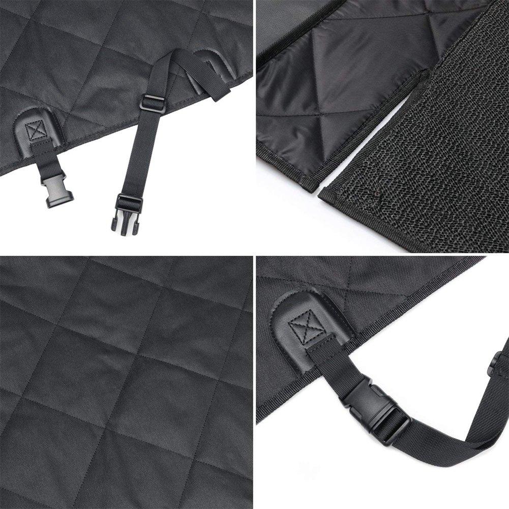 HONCENMAX Haustier Autofahren Beliebt Kofferraum Haustier Auto Hund Autositz Auto Rücken Einfach für Mittelgroße und Kleine SUV Fahren Schwarz Groß Sitz, Matte, Sitz, Bezug,