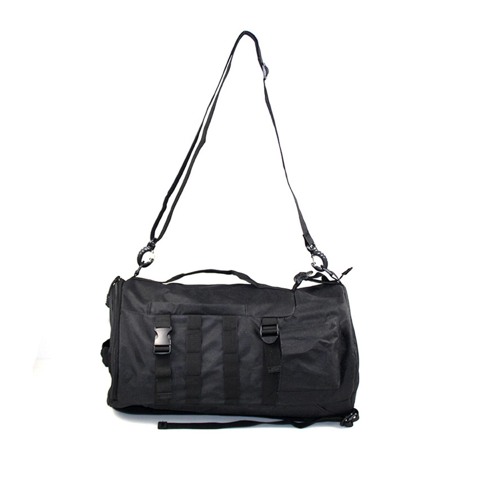 

Рюкзак для риболовлі на відкритому повітрі великої місткості Сумка на плече Водонепроникна сумка для рибальських приманок Сумка для вудки з котушкою Сумка для снастей Enduring чорний